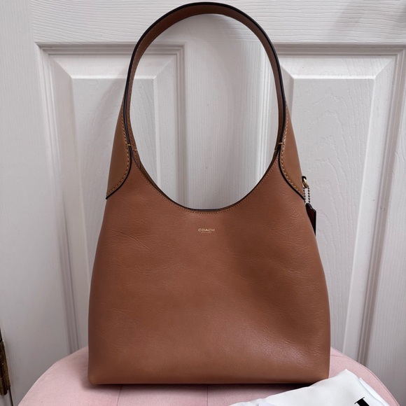 Coach Brooklyn 28 in Honey Brown - Picture 2 of 11